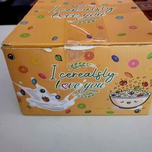 I Cerealsly Love You Mom Cereal Bowl and Spoon Set